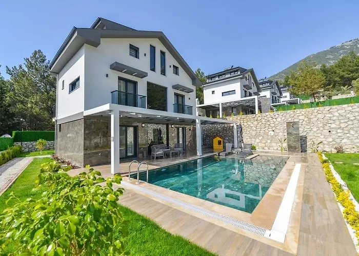 Luxury With Private Pool In Oeluedeniz, Villa *