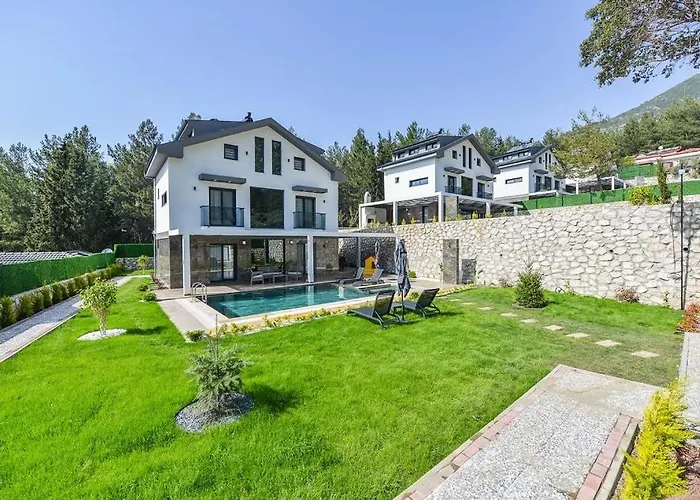 Luxury With Private Pool In Oeluedeniz, Вилла